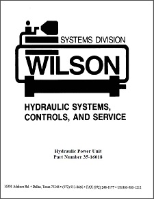 Hydraulic Power Unit Manual
